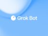 Grok Bot announcement artwork from SpaceXAI