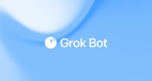Grok Bot announcement artwork from SpaceXAI