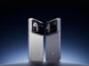 Honor Robot Phone in silver and grey, rear view showing the gimbal camera module