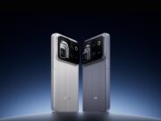 Honor Robot Phone in silver and grey, rear view showing the gimbal camera module