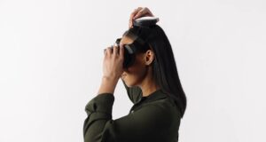 Steam Frame Specs, Price, Features and Developer Kit Person wearing the Steam Frame VR headset in Valve's fit and comfort guide