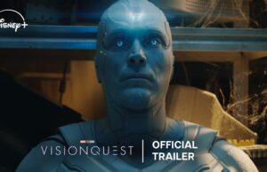 VisionQuest Official Trailer Puts Bettany Back on Disney+ VisionQuest official trailer still of Paul Bettany as the white Vision