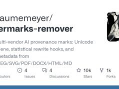 watermarks-remover GitHub Tool Strips AI Provenance Marks Official GitHub social card for guillaumemeyer/watermarks-remover
