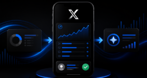 X Original Content Rewards creator monetization dashboard illustration