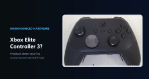Xbox Elite Controller 3 prototype shown in a source-backed editorial frame