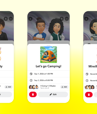 Snapchat Plans Lets You Organize IRL Events In-App Snapchat Plans IRL events screen
