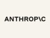 Official Anthropic wordmark on a cream background