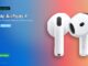 AirPods 4 Deal: Apple’s Open-Ear Earbuds Are on Sale at Amazon Ahead of AirPods 5 Two Apple AirPods 4 earbuds on a blue-to-coral Tech My Money deal graphic with H2 chip and USB-C case chips