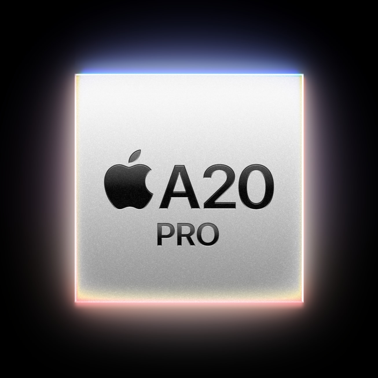Apple A20 Pro chip badge for the iPhone 18 Pro