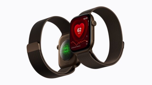 apple-watch-series-12-2up Two Apple Watch Series 12 models side by side showing the new watch faces