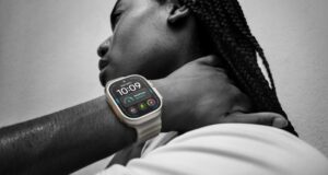 Apple Watch Ultra 4 on a wrist showing a readiness score of 8 and Go For It
