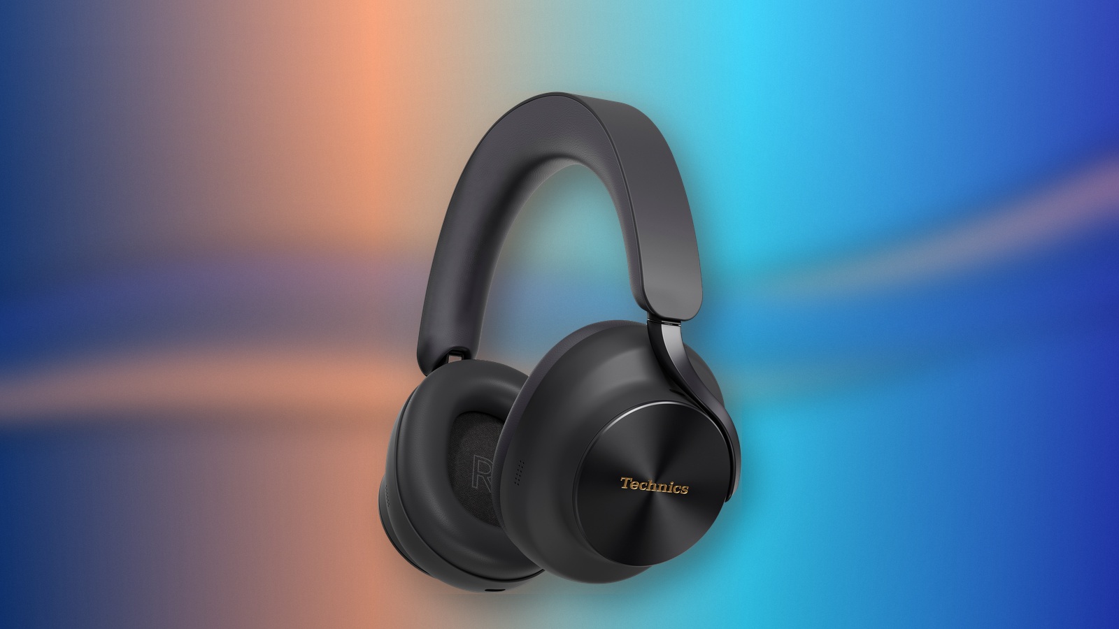 Black Technics EAH-A1000 headphones in a three-quarter view