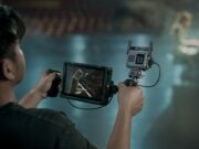 DJI SDR Transmission 2 Brings 4K HDR to Wireless Monitoring DJI SDR Transmission 2 receiver mounted beside a handheld production monitor