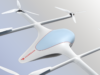 DoorDash Air delivery aircraft with six propellers in an official rendering
