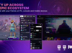 Epic Parties voice chat across Fortnite, the Epic Games Store, and the Epic Games app on PC, console, and mobile