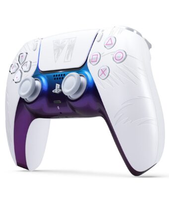 Sony’s GTA 6 DualSense Controllers: Pre-Orders Open September 10 White Grand Theft Auto VI limited-edition DualSense controller with pink buttons and iridescent blue center.