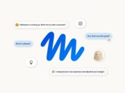 Meta Muse launch artwork with the AI agent logo and task message bubbles