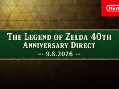 Official Nintendo thumbnail for the Zelda anniversary Direct on September 8, 2026.