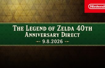 Official Nintendo thumbnail for the Zelda anniversary Direct on September 8, 2026.