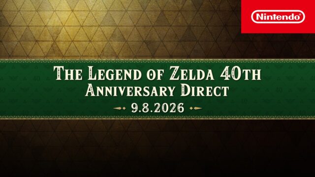 Official Nintendo thumbnail for the Zelda anniversary Direct on September 8, 2026.