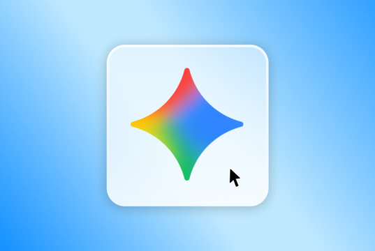 Google's native Gemini app icon for Windows