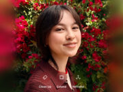 Seven iOS 27 Creator Features to Test Before You Pay for Alternatives iOS 27 AI photo tools - Clean Up, Extend and Reframe - over a portrait