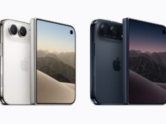 iPhone Duo starts at $1,999: screens, cameras and launch date iPhone Duo in Star White and Night Sky, showing the outer screens and rear cameras