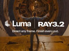 Luma Ray3.2 shown as one of the best AI tools for 3D camera moves
