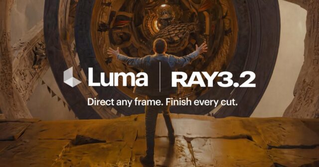 Luma Ray3.2 shown as one of the best AI tools for 3D camera moves