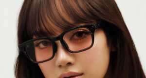 Meta Glasses by LISA: One Pair Per Style and Blind-Box Charms LISA wearing Meta Glasses by LISA Adventurer LISA Edition frames with pink Blush lenses