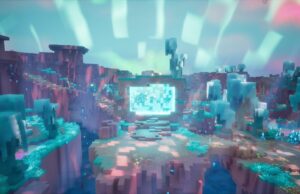 The Sift: Minecraft’s First New Dimension in 14 Years Is Playable Now A glowing rift portal opens in The Sift dimension under an aurora sky