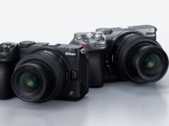 Nikon Z5IIC full-frame mirrorless cameras in black and silver with the 24-50mm kit lens