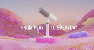 Shure MV6 Gen 2 white USB microphone in Shure's official launch artwork