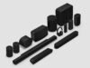 Sonos 27 adds AI control and a refreshed app Black Sonos speakers, soundbars, sub, and headphones arranged on a light gray studio background