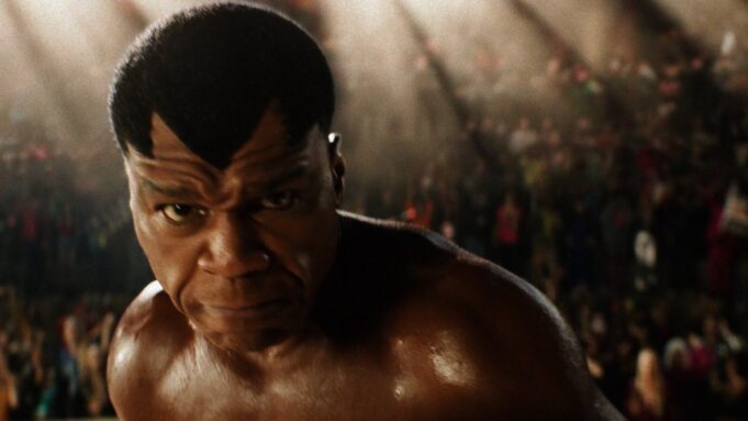 New Street Fighter Movie Trailer Teases the World Warrior Tournament Fighter in a packed arena in an official still from the new Street Fighter movie trailer