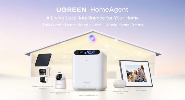 ugreen-homeagent-aiot-product-family UGREEN HomeAgent local AI smart home ecosystem product family