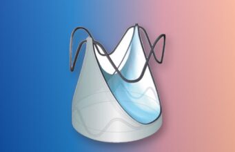 AUTUS Valve Wins FDA Approval for Children AUTUS valve expanded-state device render on a colorful editorial background