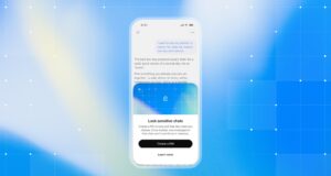 ChatGPT Locked Chats Hide Sensitive Threads Behind a 4-Digit PIN OpenAI ChatGPT mobile interface showing the Lock sensitive chats onboarding sheet and Create a PIN button