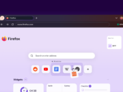 Firefox 157 New Tab page with a Pinned Area of shortcuts, weather widget, and VPN enabled