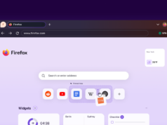 Firefox 157 New Tab page with a Pinned Area of shortcuts, weather widget, and VPN enabled