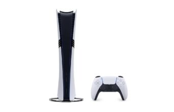 PS5 Pro Lottery at Sony Store Japan Needs 60 Hours of Play PlayStation 5 Pro console standing upright next to a DualSense wireless controller