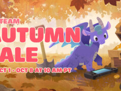 Steam Autumn Sale 2026: Deals on Resident Evil Requiem and 007 First Light Official Steam Autumn Sale 2026 artwork showing a purple dragon, treasure chests and a Steam Deck with the text STEAM AUTUMN SALE OCT 1 - OCT 8 AT 10 AM PT