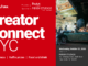 ASUS ProArt at Pier59: Creator PCs and Local AI Official Creator Connect NYC poster with Redshark, ProArt by ASUS and Pier59 Studios branding, plus a car on a virtual production set