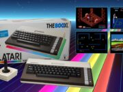 THE 800XL Revives Atari Cartridges and BASIC for 2027 THE 800XL computer, joystick and retail box beside game screenshots in Atari's official image