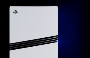 GameStop PS5 Pro Used Listing Is $500 Over Sony’s US Price Close-up of the white PS5 Pro console and its black fins