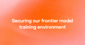 OpenAI Offline World Keeps Training Off the Live Web OpenAI offline world announcement cover with white text about securing frontier model training on an orange background