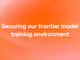 OpenAI Offline World Keeps Training Off the Live Web OpenAI offline world announcement cover with white text about securing frontier model training on an orange background