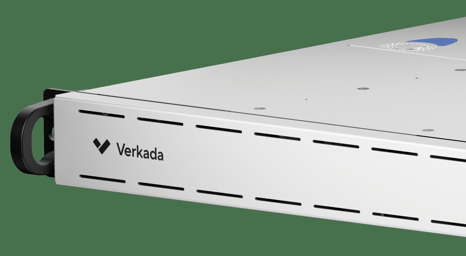 Close view of the Verkada Command Connector appliance
